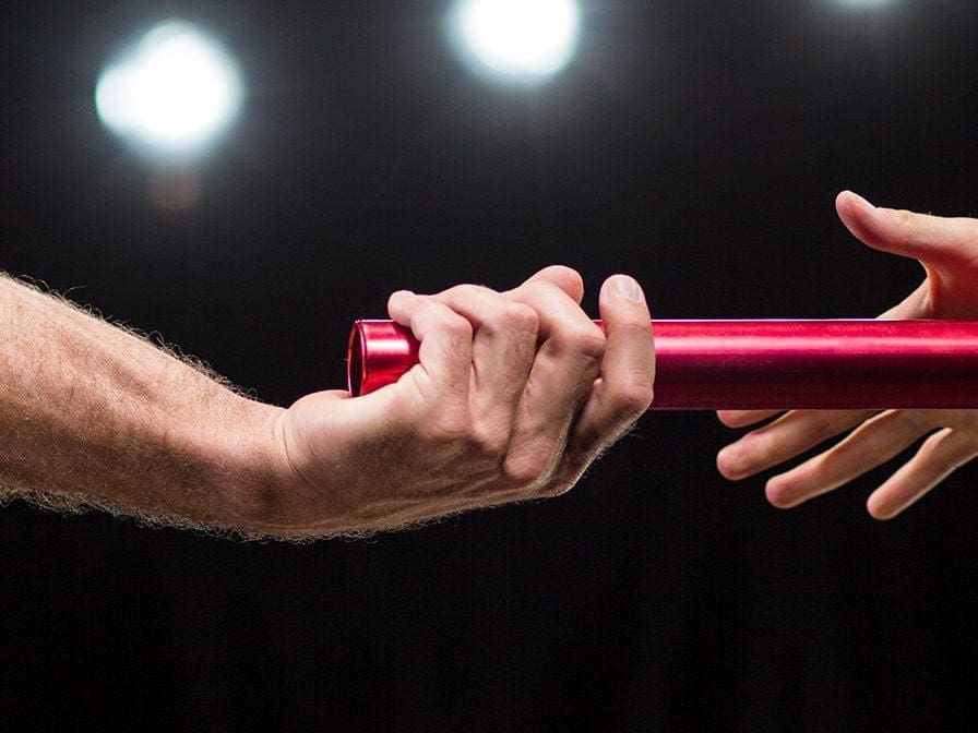 Are you passing the baton without fulfilling its purpose? Kim Crabill shares a deeper meaning of