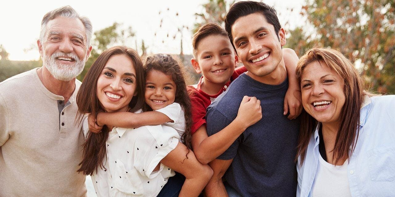 A happy, multigenerational family. Are you praying for your family? Their well-being, their joy, their guidance...their strength and steadiness in trials?