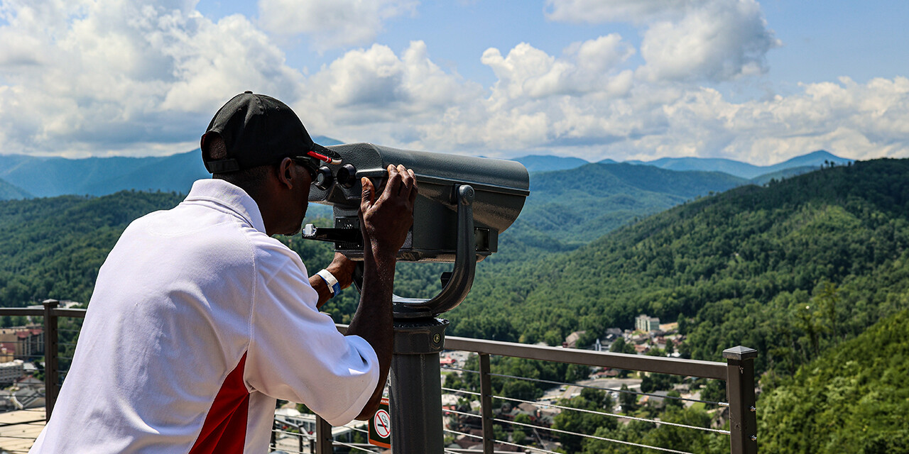 Your Best Days invites you to take a longer view - like this man looking into the distance - so you can learn how to overcome discouragement biblically.