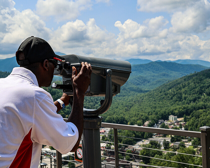 Your Best Days invites you to take a longer view - like this man looking into the distance - so you can learn how to overcome discouragement biblically.