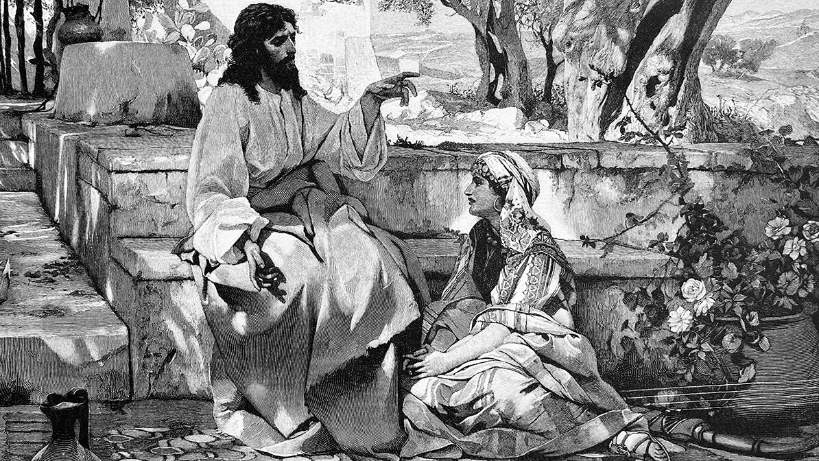 Mary Sitting at Jesus' Feet