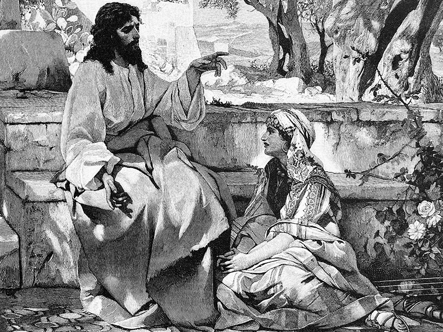 Mary Sitting at Jesus' Feet